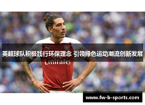 英超球队积极践行环保理念 引领绿色运动潮流创新发展