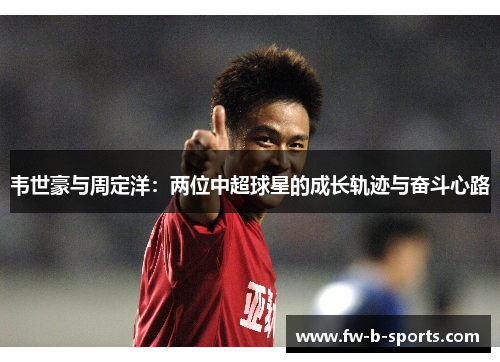 韦世豪与周定洋:两位中超球星的成长轨迹与奋斗心路 韦世豪与周定洋:两位中超球星的成长轨迹与奋斗心路